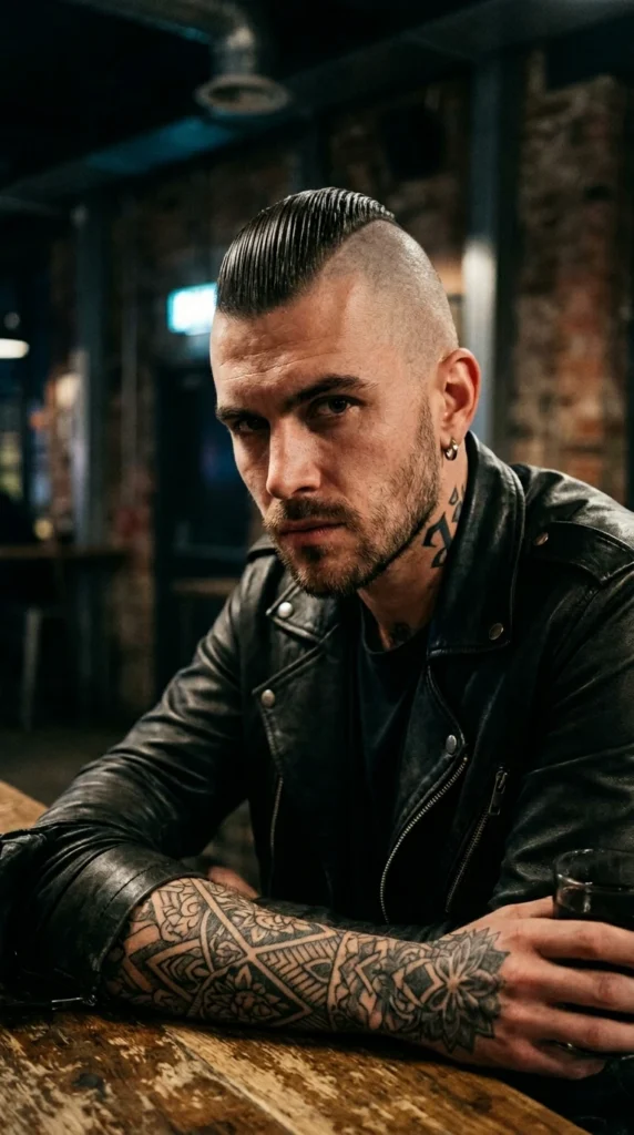 Slick Back Mohawk