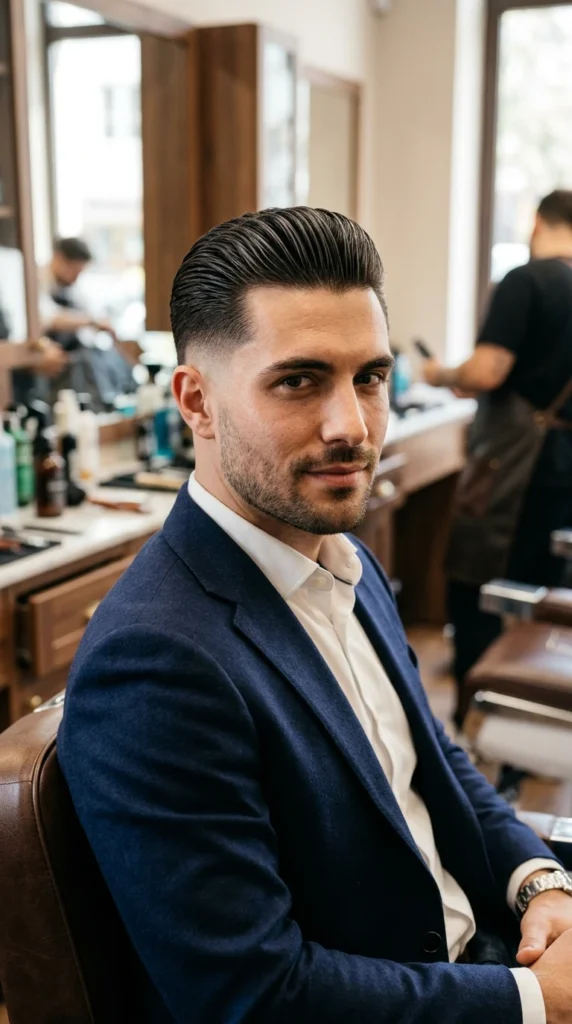 Slick Back with Low Taper
