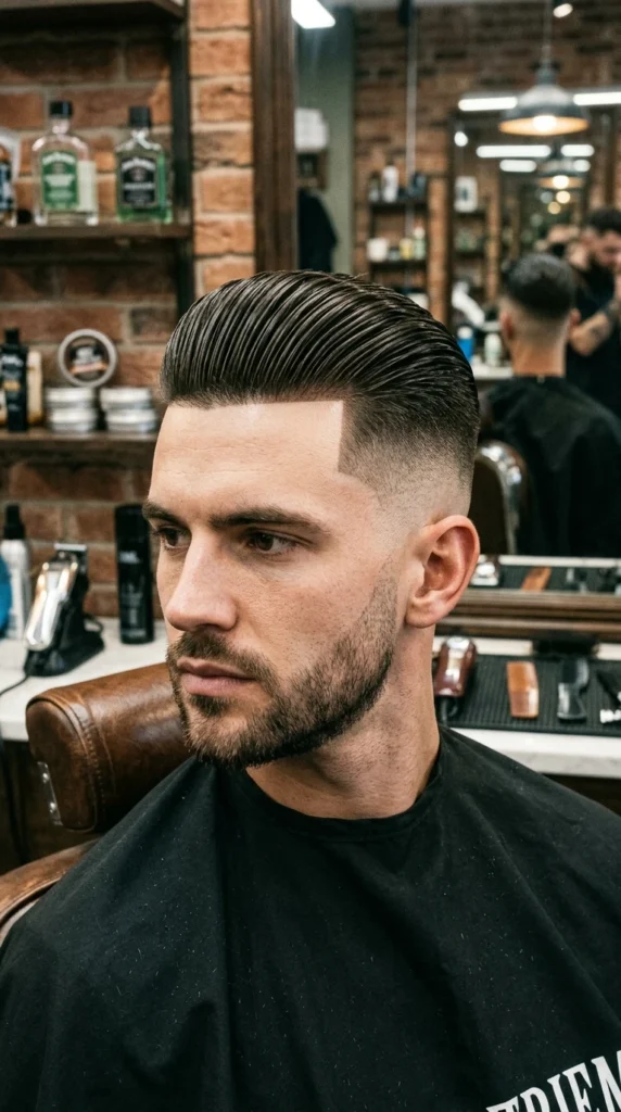 Skin Fade with Textured Spikes