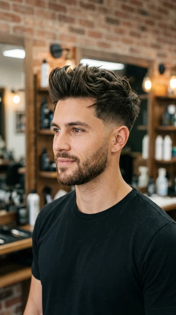 Vertical Textured Cut