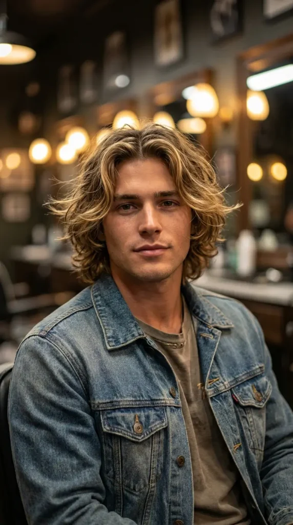 Surfer Curtains Hairstyle
