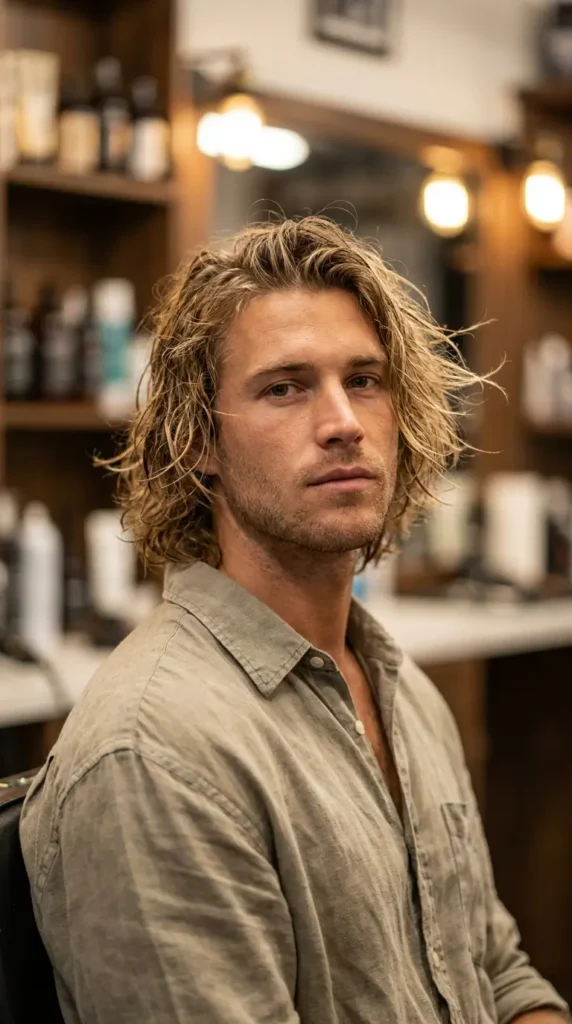 Messy Surfer Hair