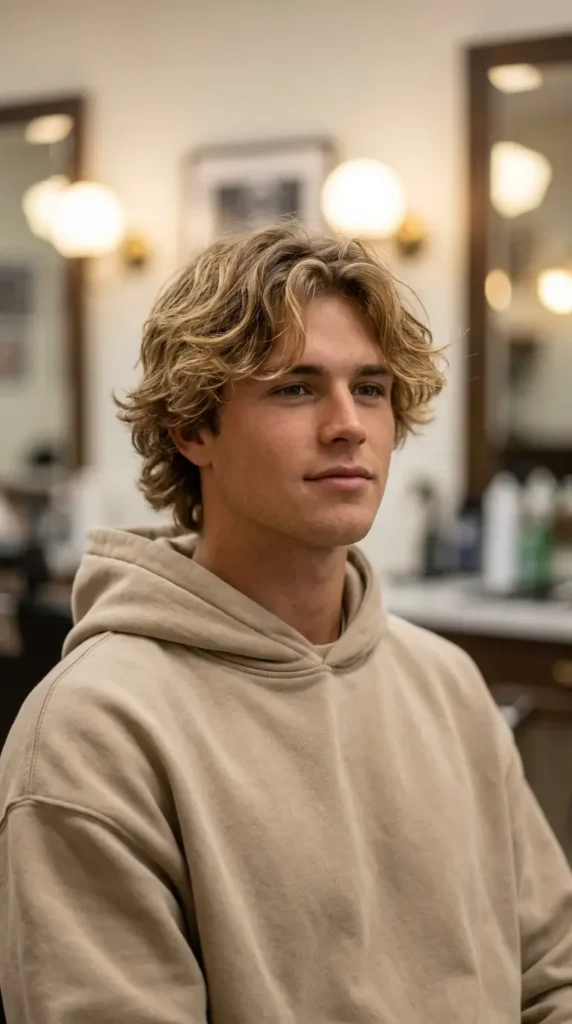 Surfer Hairstyle for Thin or Fine Hair