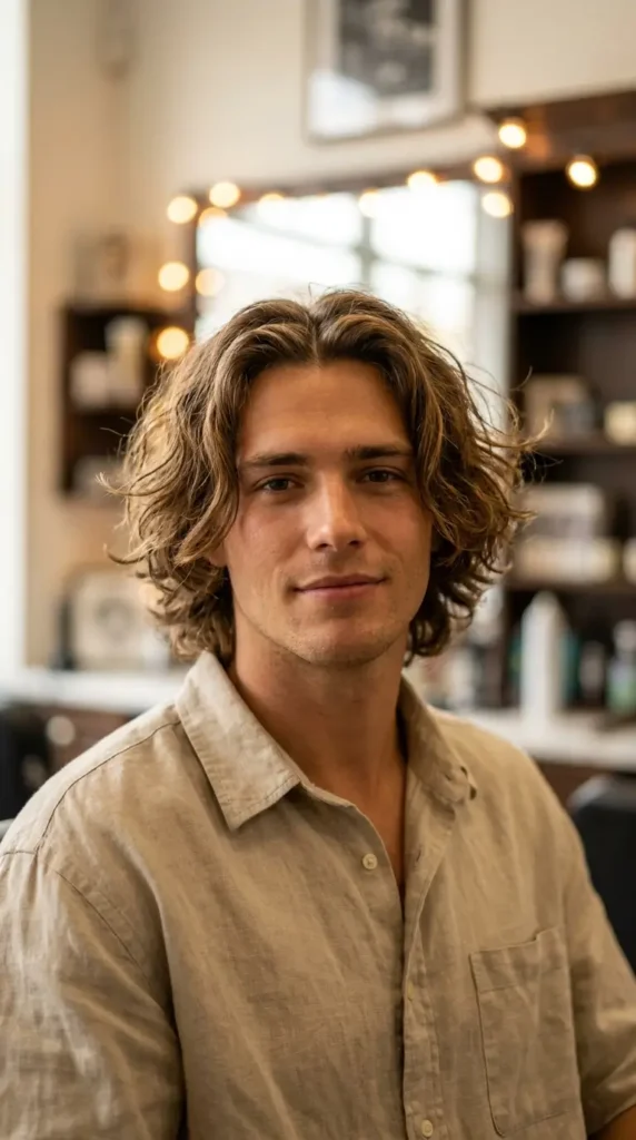 Surfer Middle Part