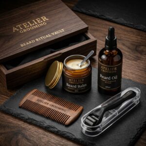 Atelier Sandalwood Wide-Tooth Anti-Static Pocket Comb